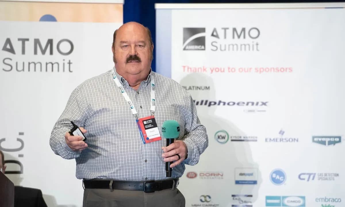 Publix Refrigeration and Energy Program Manager, Doug Milu presents the supermarket's rollout of transcritical CO2 at ATMO America