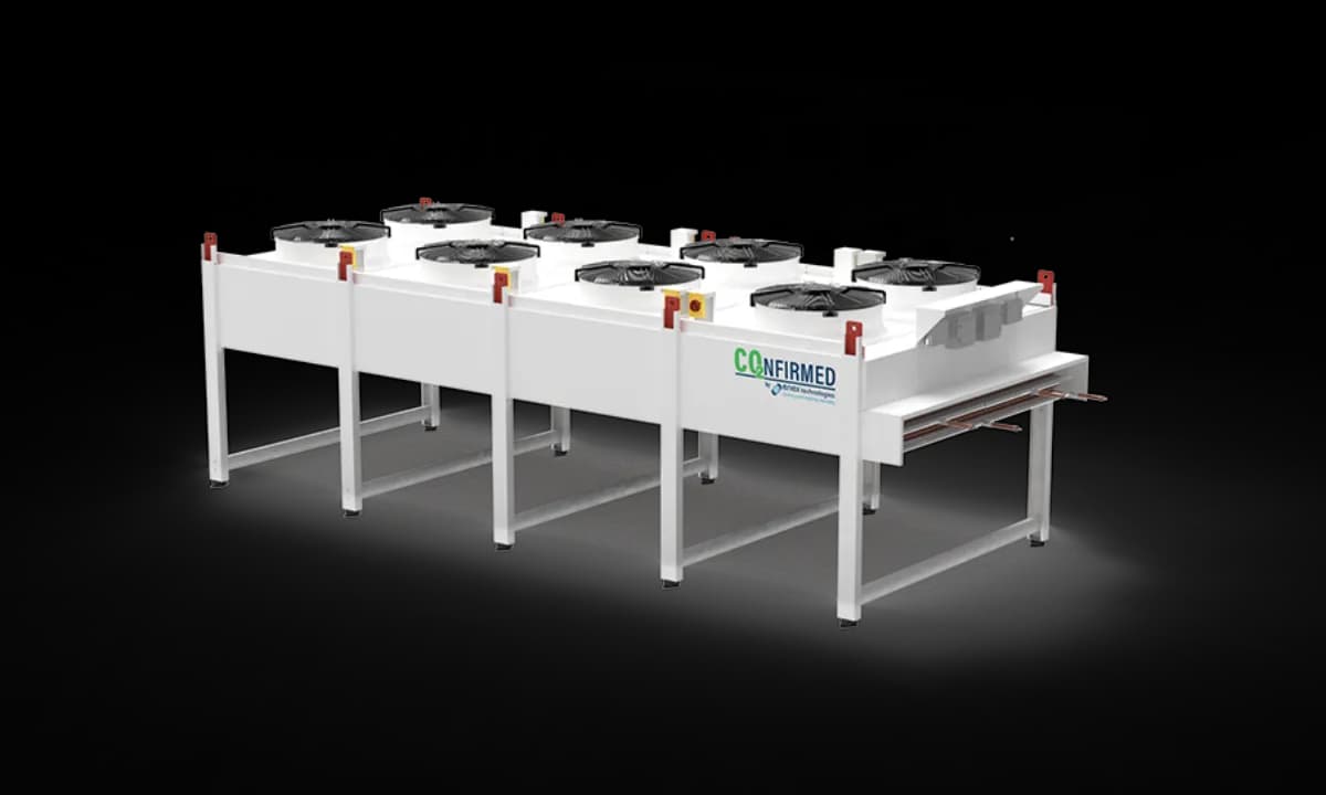 Enex CO2 Flat Gas Cooler.