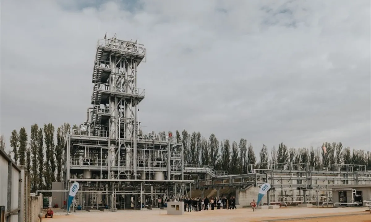 GTS-operated LPG processing facility; source: GTS
