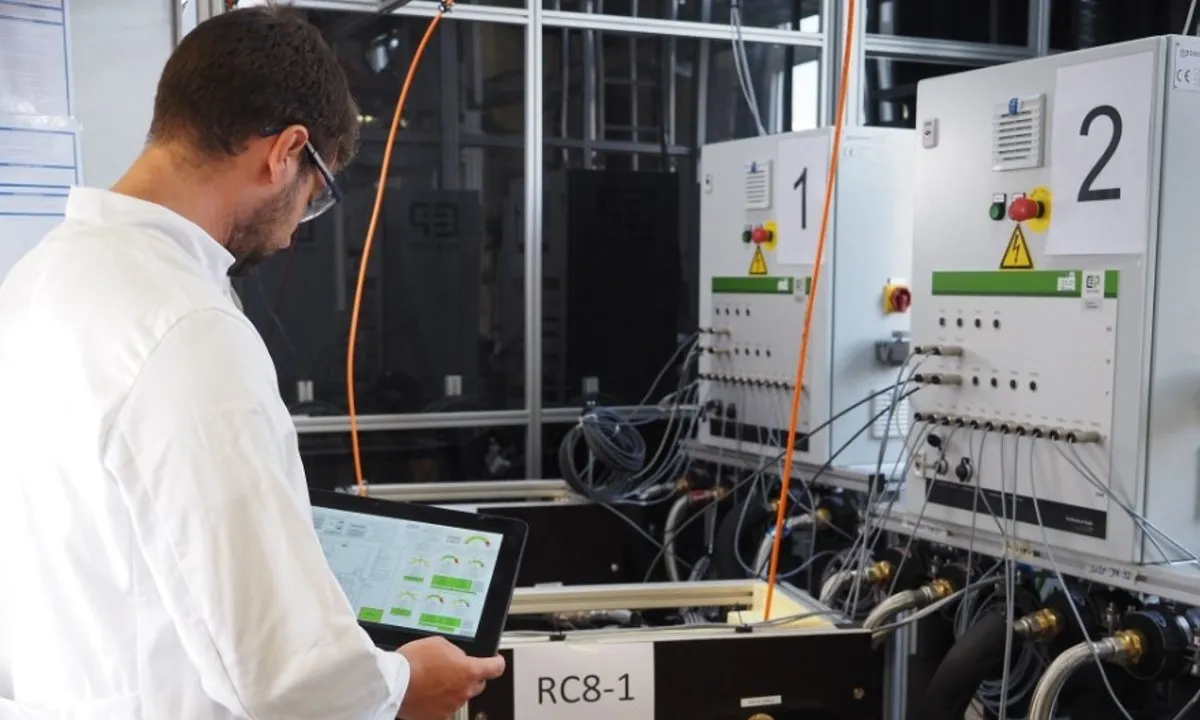 The Fraunhofer Institute for Solar Energy Systems is researching low-charge R290 heat pumps for a range of residential applications. (Source: Fraunhofer ISE)