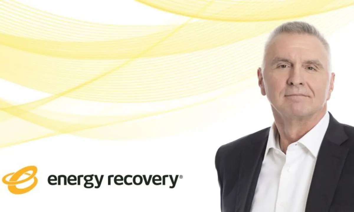 David Moon was appointed President and CEO of Energy Recovery in January 2024. (Source: Energy Recovery)