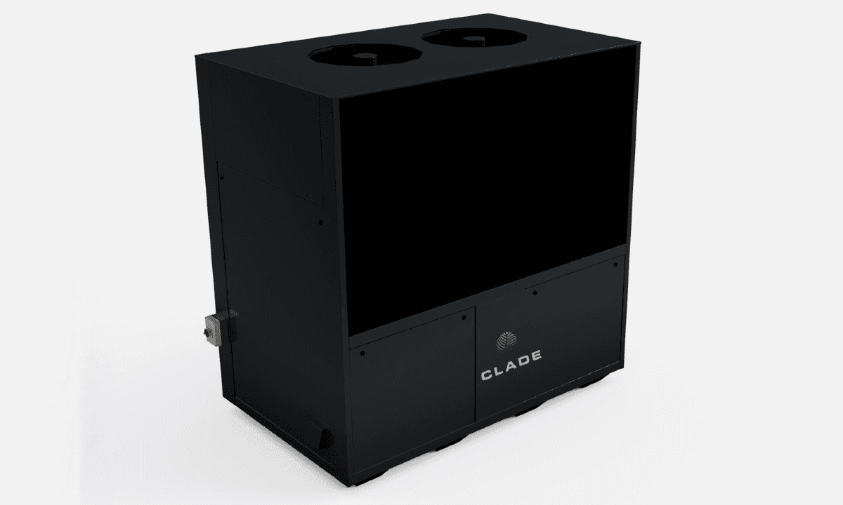 Clade’s range of Birch heat pumps now includes 50kW and 70kW models. (Source: Clade)