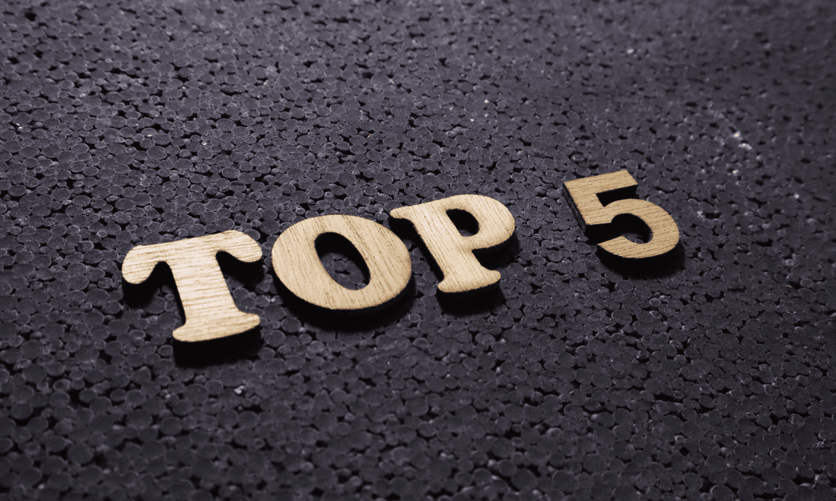 A stock photo with "top 5" on it.