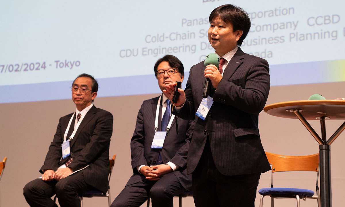 Gaku Shimada, Panasonic, at the ATMO APAC Summit 2024.