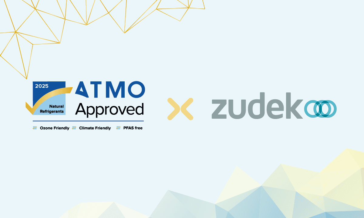 Zudek has been reapproved for a third time for the ATMOsphere Natural Refrigerants Label
